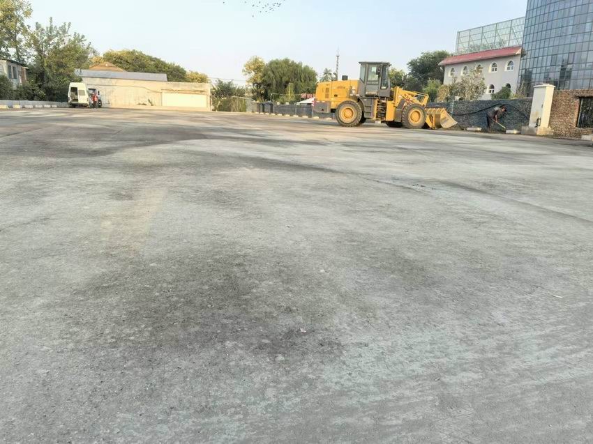 沥青道路施工